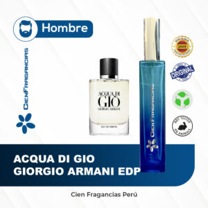 Inspirado en Acqua di Gio Giorgio Armani Edp