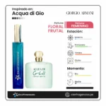 Acqua di Gio Giorgio Armani F 002