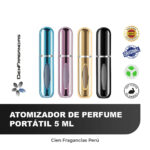 Atomizador de Perfume Portable 5ml para Viaje (Varios colores) 1 Atomizador de Perfume Portable 5ml para Viaje
