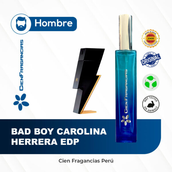 Inspirado en Bad Boy Carolina Herrera Edp