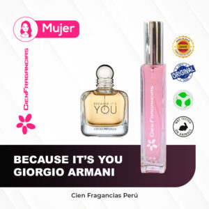 Inspirado en Because It’s You Giorgio Armani Edp