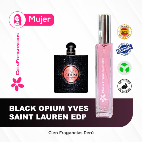 Inspirado en Black Opium Yves Saint Laurent Edp