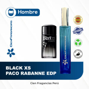 Inspirado en Black XS Paco Rabanne Edp