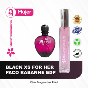Inspirado en Black XS for Her Paco Rabanne Edp