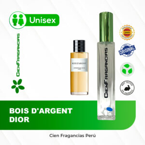 Inspirado en Bois d'Argent Dior Edp