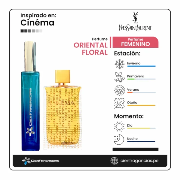 Cinéma Yves Saint Laurent 002 Cinéma Yves Saint Laurent ficha de perfume