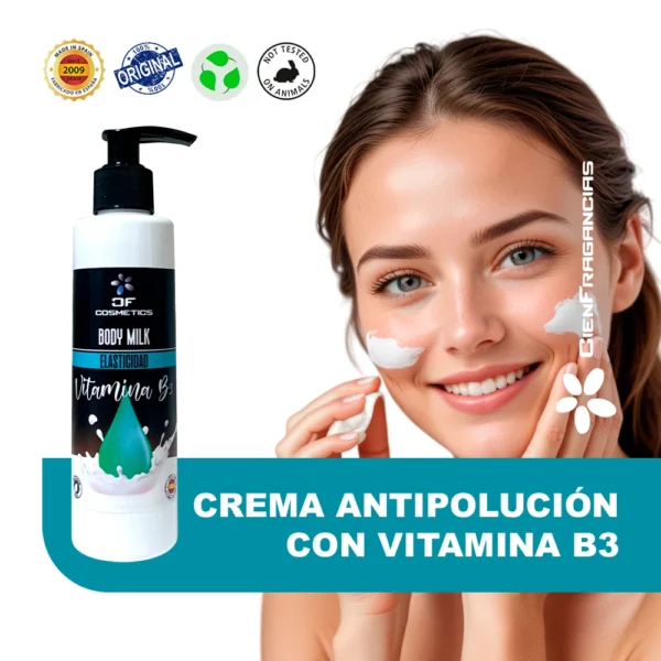 Crema Anti polucion con Vitamina B3
