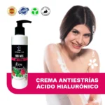 Crema Corporal Hidratante Antiestrías con Ácido Hialurónico 200ml