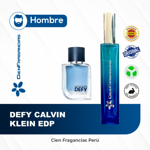 Inspirado en Defy Calvin Klein Edp