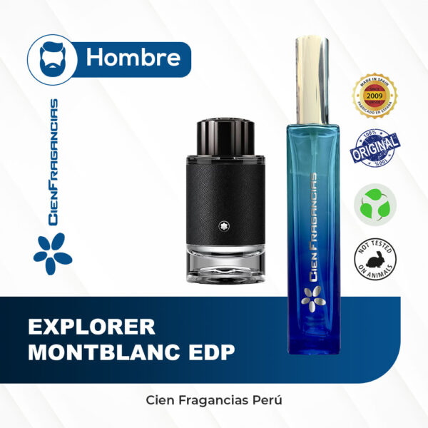 Explorer Montblanc Edp Inspirado en Explorer Montblanc Edp