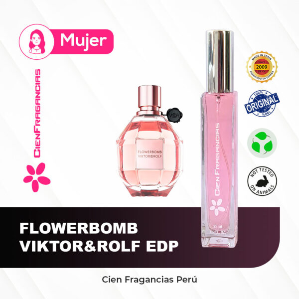 Flowerbomb Viktor&Rolf Edp Inspirado en Flowerbomb Viktor&Rolf Edp