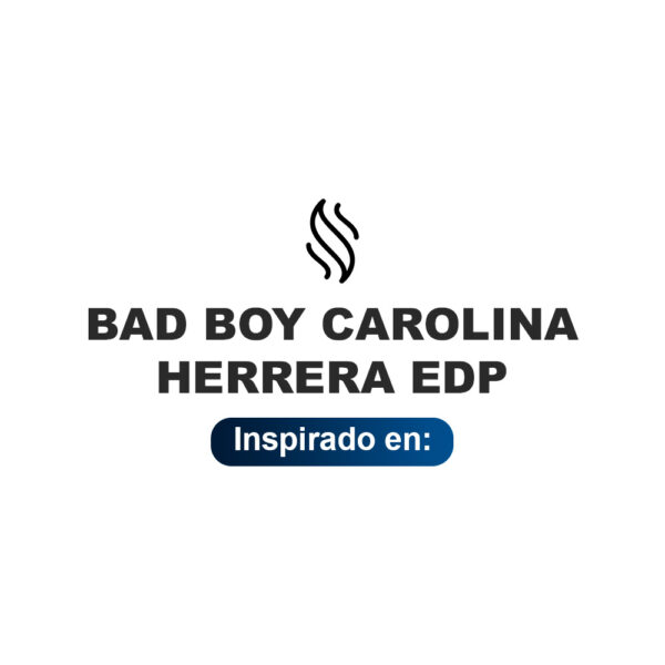Inspirado en Bad Boy Carolina Herrera Edp