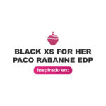 Inspirado en Black XS for Her Paco Rabanne Edp