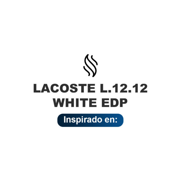 Inspirado en Eau de Lacoste L.12.12. White Lacoste Fragrances Edp