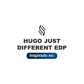 Inspirado en Hugo Just Different Hugo Boss Edp