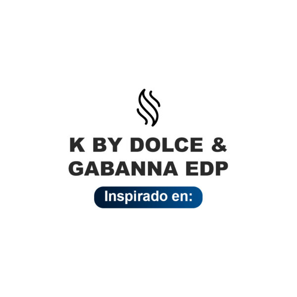 Inspirado en K by Dolce Gabbana Edp