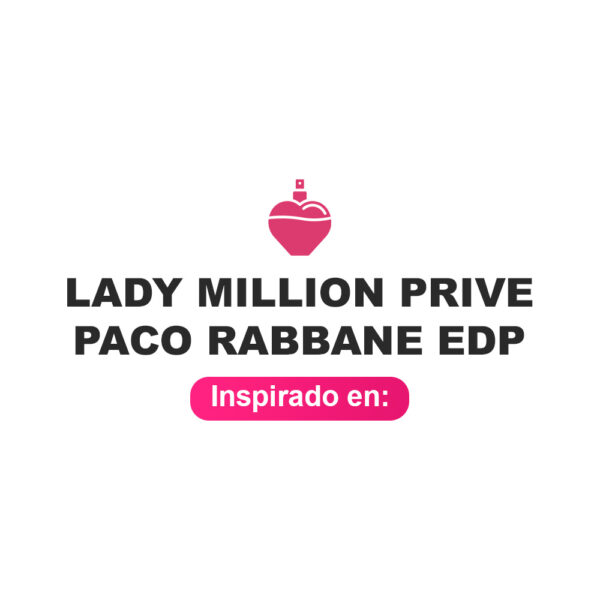 Inspirado en Lady Million Prive Paco Rabanne Edp