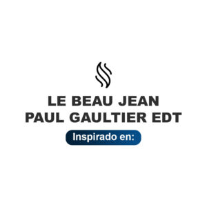 Inspirado en Le Beau Jean Paul Gaultier Edt