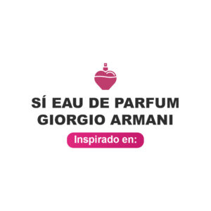 Inspirado en Sí Eau de Parfum de Giorgio Armani