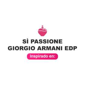 Inspirado en Si Passione Giorgio Armani Edp