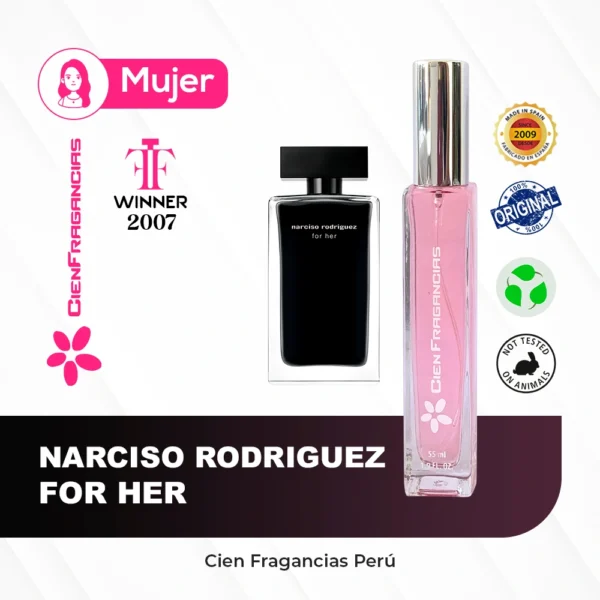 Narciso Rodriguez For Her perfume equivalente