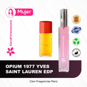 Inspirado en Opium (1977) Yves Saint Laurent Edp