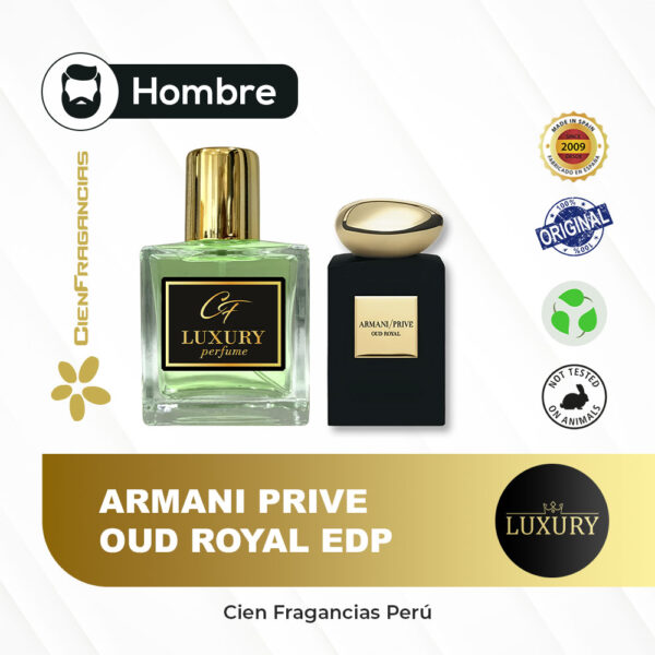 Inspirado en Armani Privé Oud Royal Edp