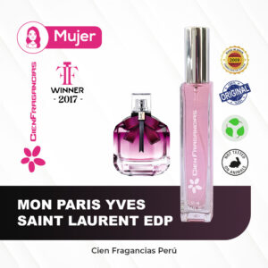 Perfume de Mujer Inspirado en Mon Paris Yves Saint Laurent Eau de Parfum