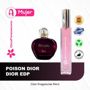 Inspirado en Poison Dior Edp