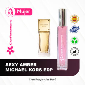 Inspirado en Sexy Amber Michael Kors Edp