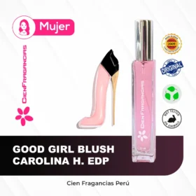 Perfumes de Imitación vs. Perfumes de Equivalencia 9 Inspirado en Good Girl Blush Carolina Herrera (2023)