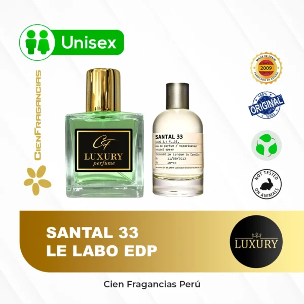 Inspirado en Santal 33 Le Labo (2011) Inspirado en Santal 33 Le Labo (2011)