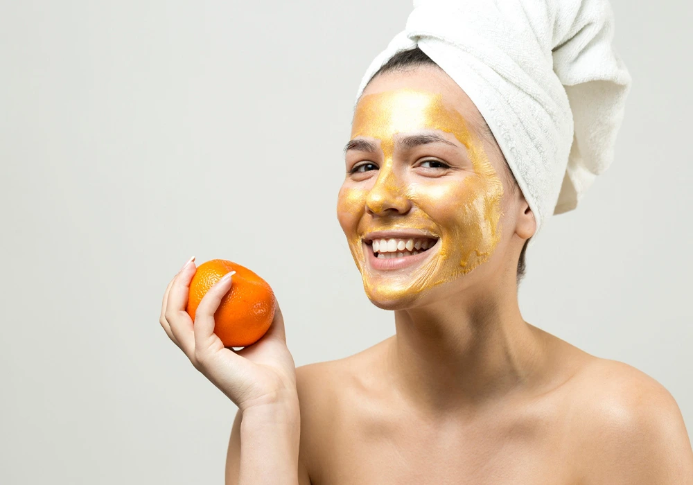 5 Beneficios de la Naranja para la piel y el cabello 3 Naranja exfoliante natural